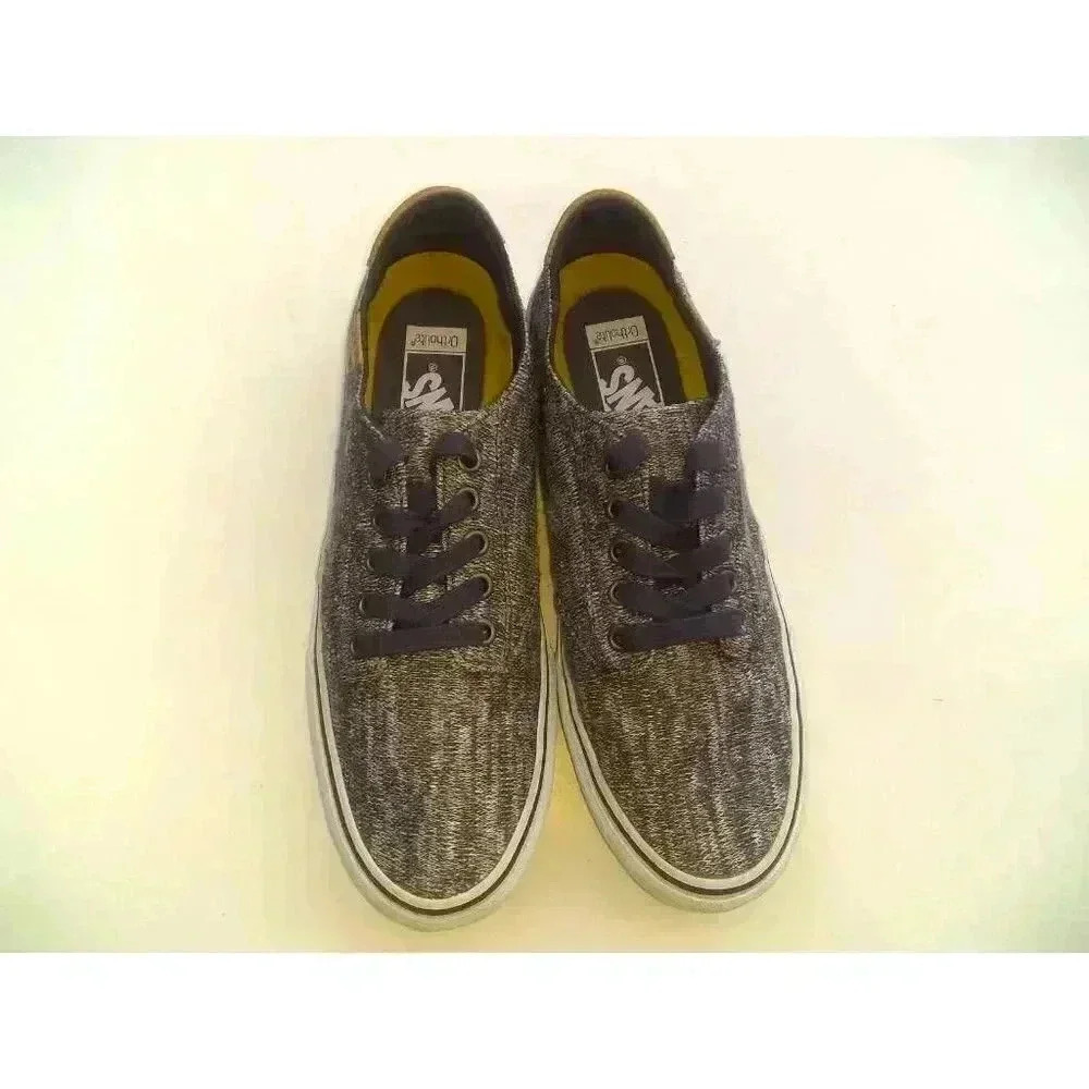 Vans Womens Sneakers Shoes Gray White Low Top Lace Up Orthopedic 9.5 - Picture 3 of 12